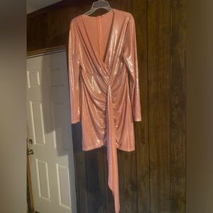 Sexy pink dress perfect for special occasion